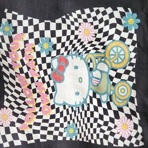 Black Hello Kitty Hoodie Womens Size Large